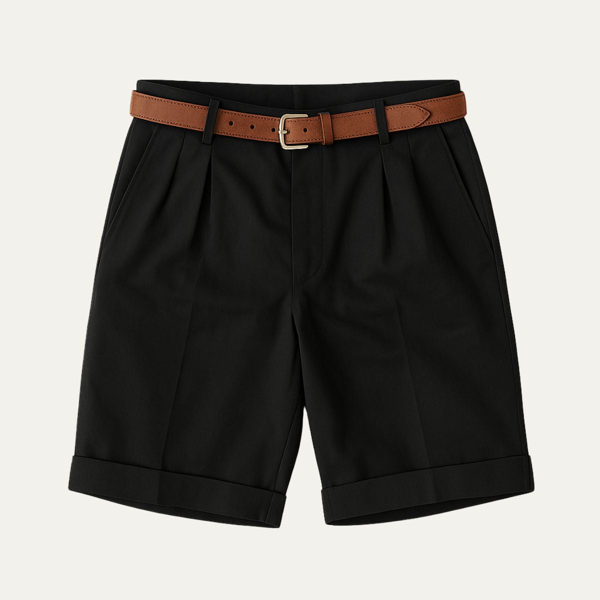 Brixton | Men's Pleated Side Pocket Cuffed Summer Shorts