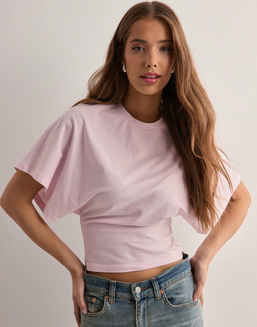 Caitlin | Women’s Round Neck Short Sleeve Summer Top