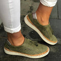 Carmen | Women’s Low Top Round Toe Slip On Sneakers