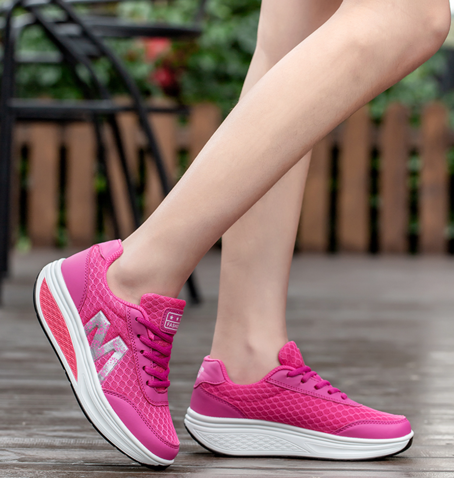 Caroline | Women’s Lace Up Round Toe Platform Shoes