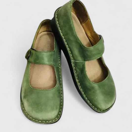 Carrie | Women’s Ajustable Strap Round Toe Mary Jane Shoes