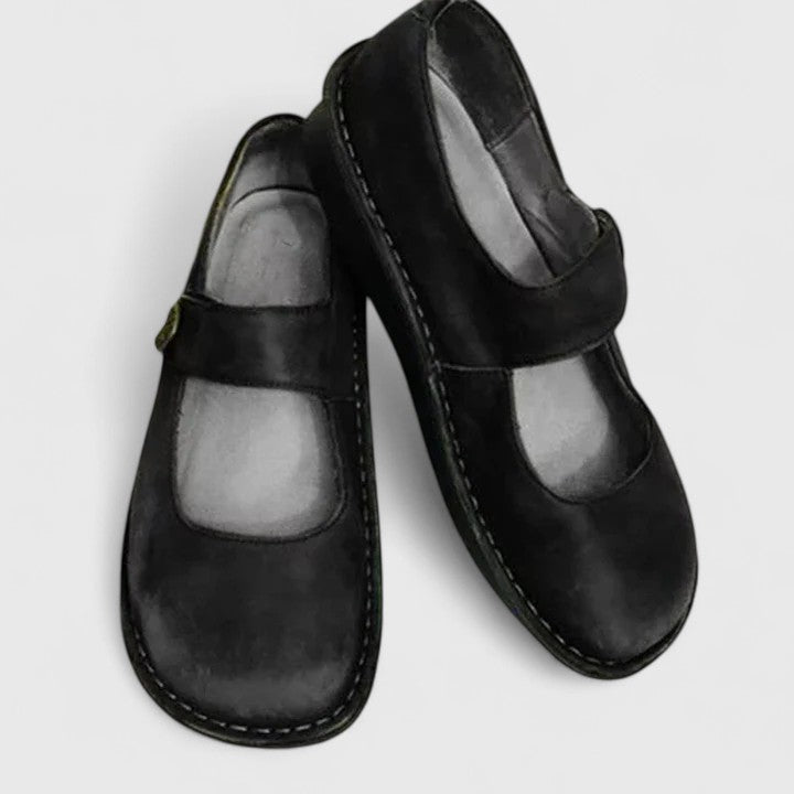 Carrie | Women’s Ajustable Strap Round Toe Mary Jane Shoes