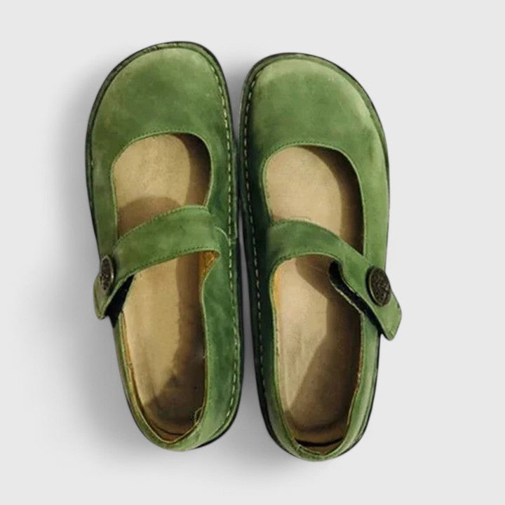 Carrie | Women’s Ajustable Strap Round Toe Mary Jane Shoes