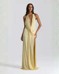 Charlotte | Women’s Halter Neck Backless Wedding Guest Dress