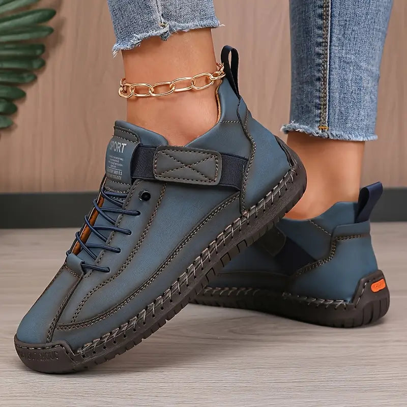 Cheryl | Men’s Wide Fit Round Toe Walking Sneakers