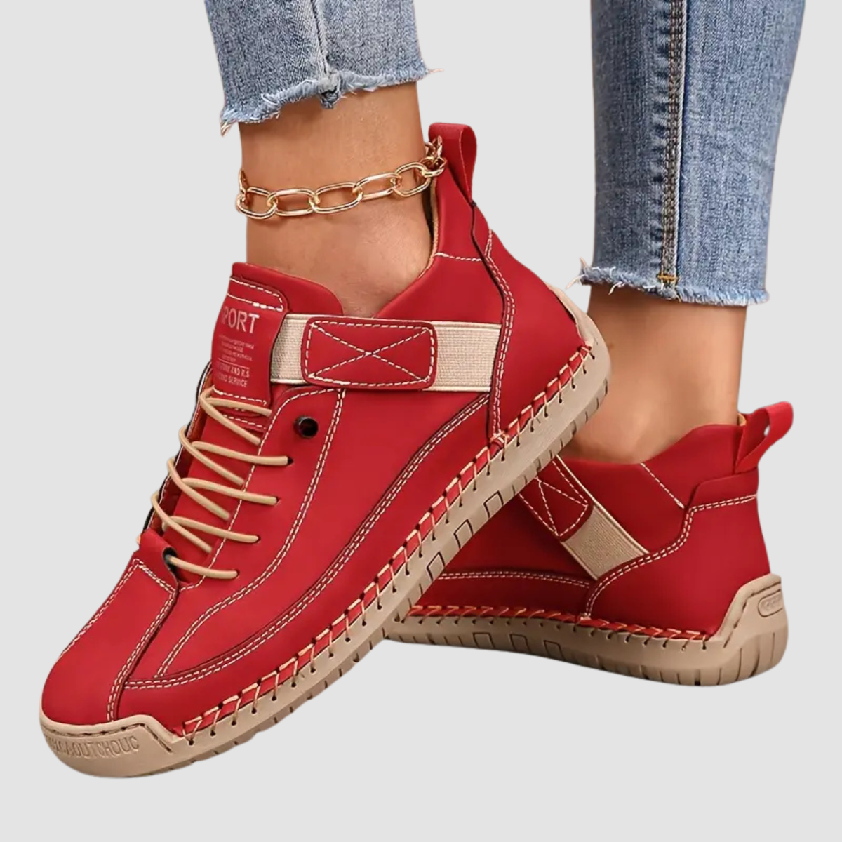 Cheryl | Men’s Wide Fit Round Toe Walking Sneakers
