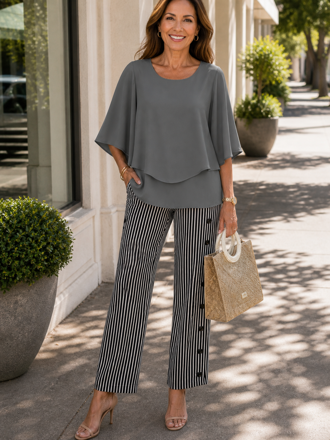 Cindy | Women’s Straight Leg Two Piece Matching Set
