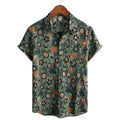 Clayton | Men's Short Sleeve Printed Summer Dress Shirt