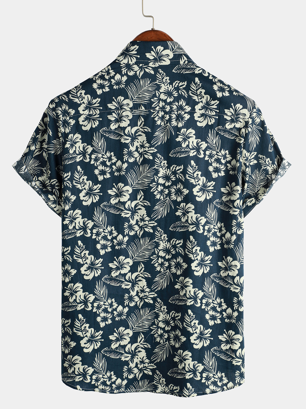 Clayton | Men's Short Sleeve Printed Summer Dress Shirt