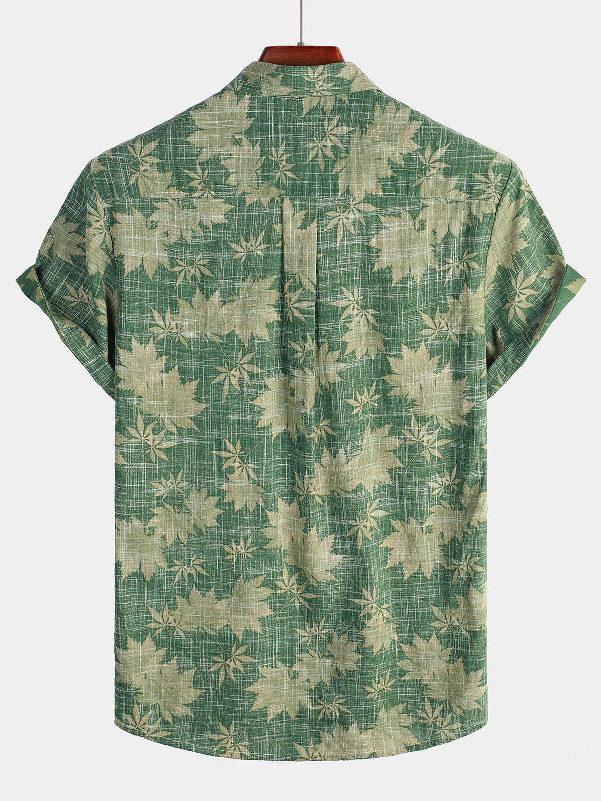 Clayton | Men's Short Sleeve Printed Summer Dress Shirt