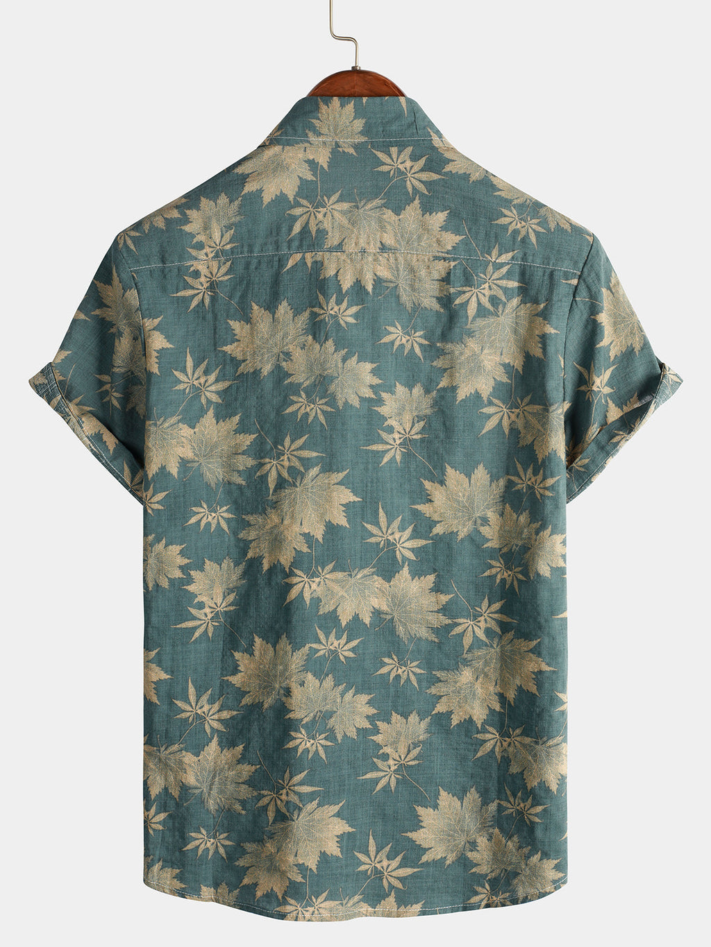 Clayton | Men's Short Sleeve Printed Summer Dress Shirt