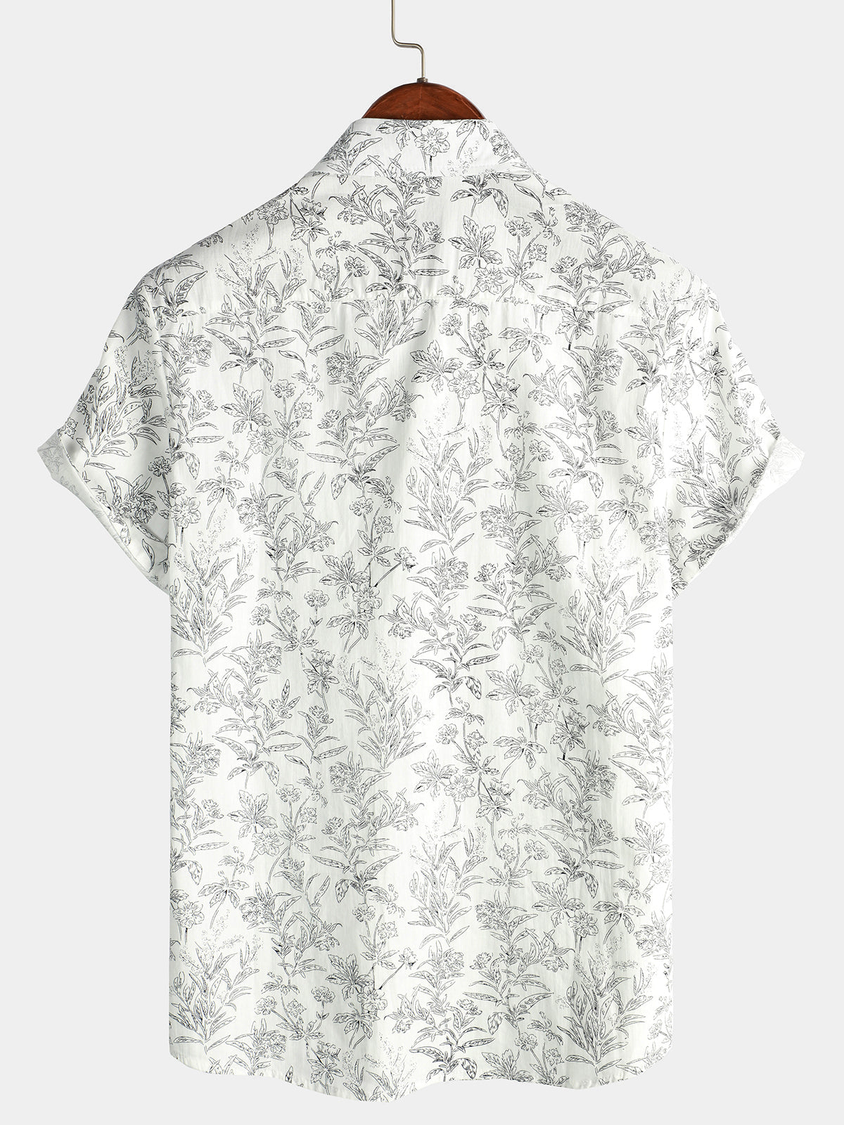 Clayton | Men's Short Sleeve Printed Summer Dress Shirt