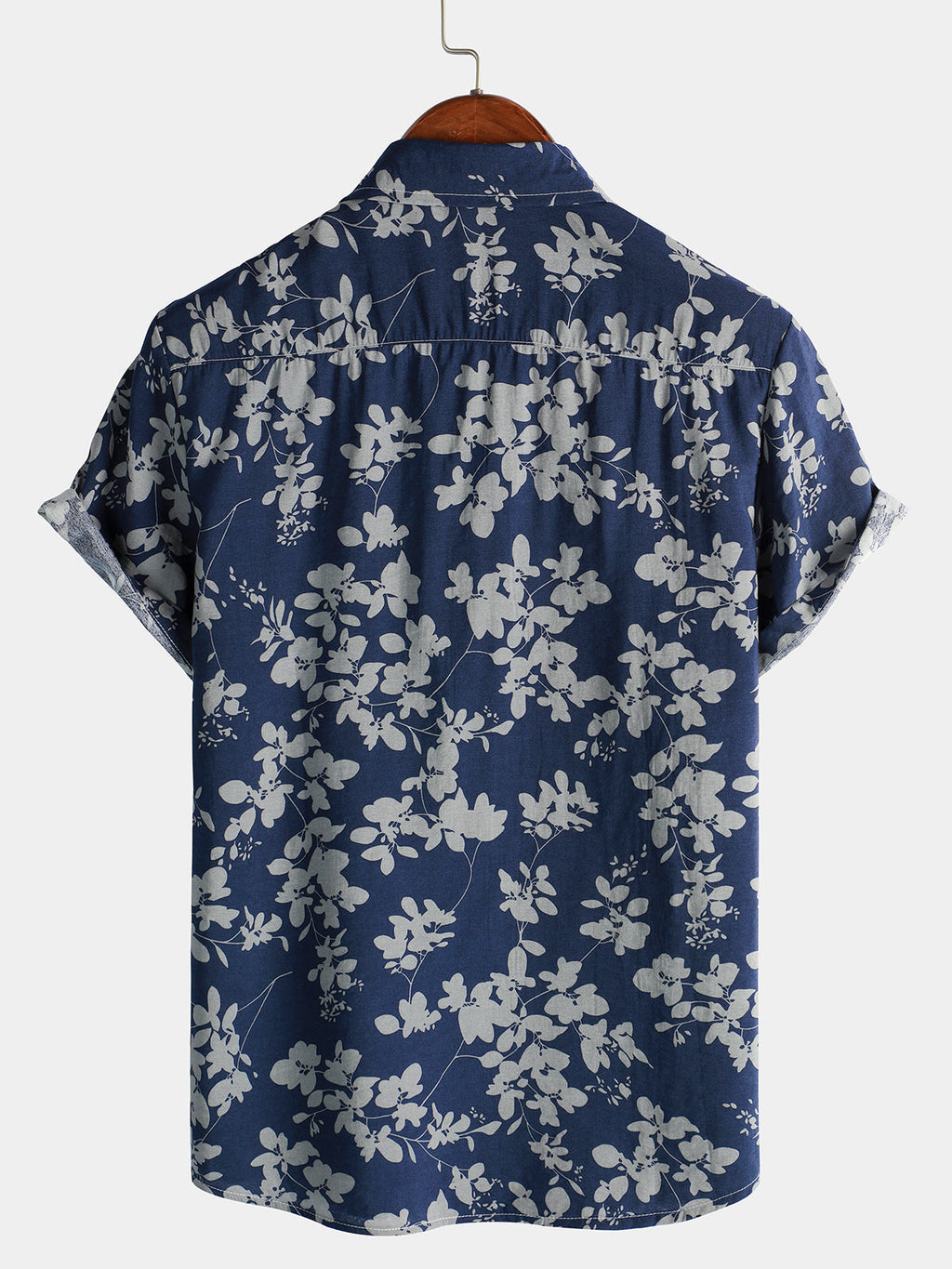 Clayton | Men's Short Sleeve Printed Summer Dress Shirt