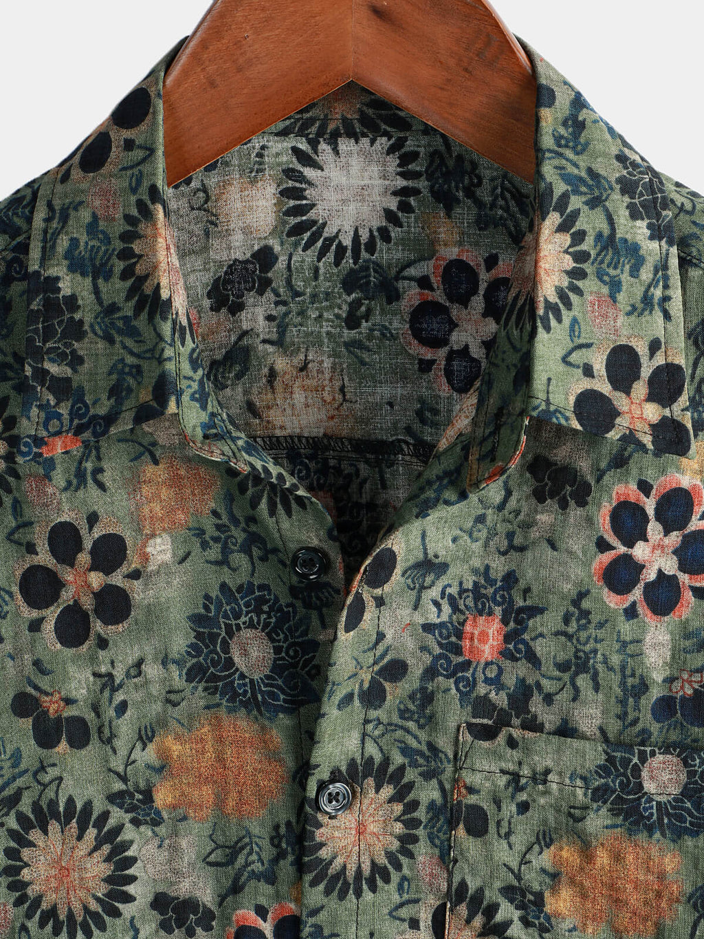 Clayton | Men's Short Sleeve Printed Summer Dress Shirt