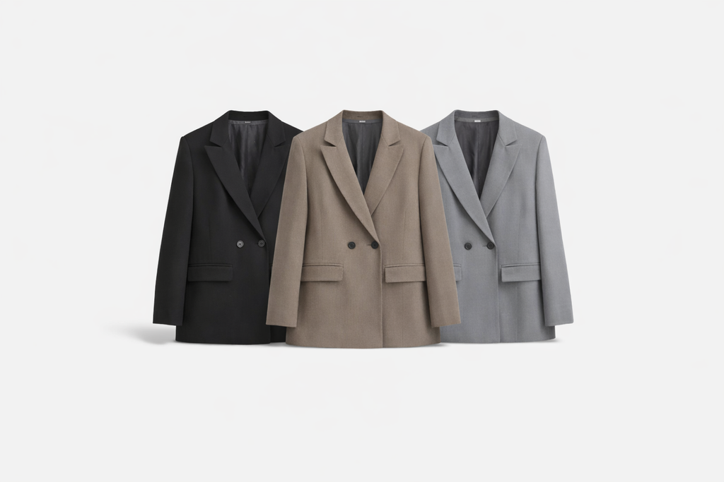 Cleo | Women’s Double Breasted Long Sleeve Blazer