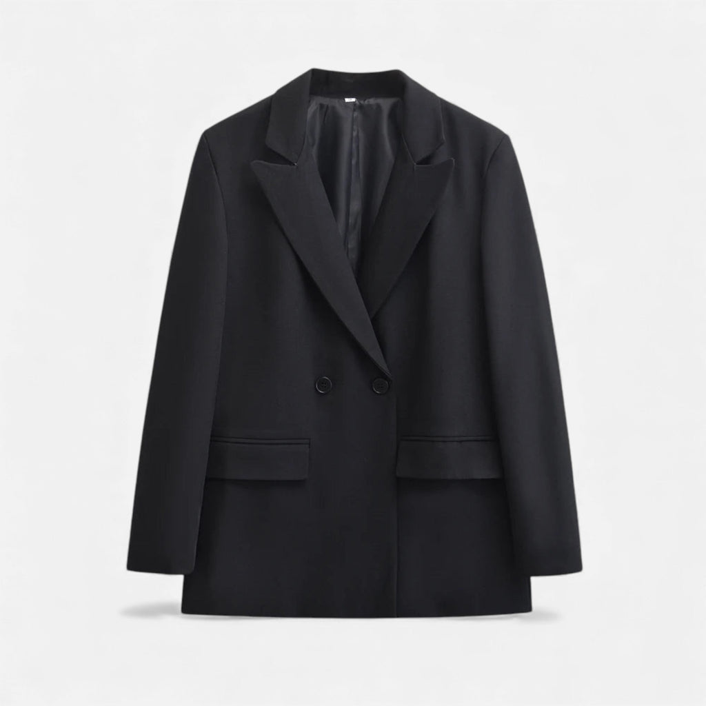 Cleo | Women’s Double Breasted Long Sleeve Blazer