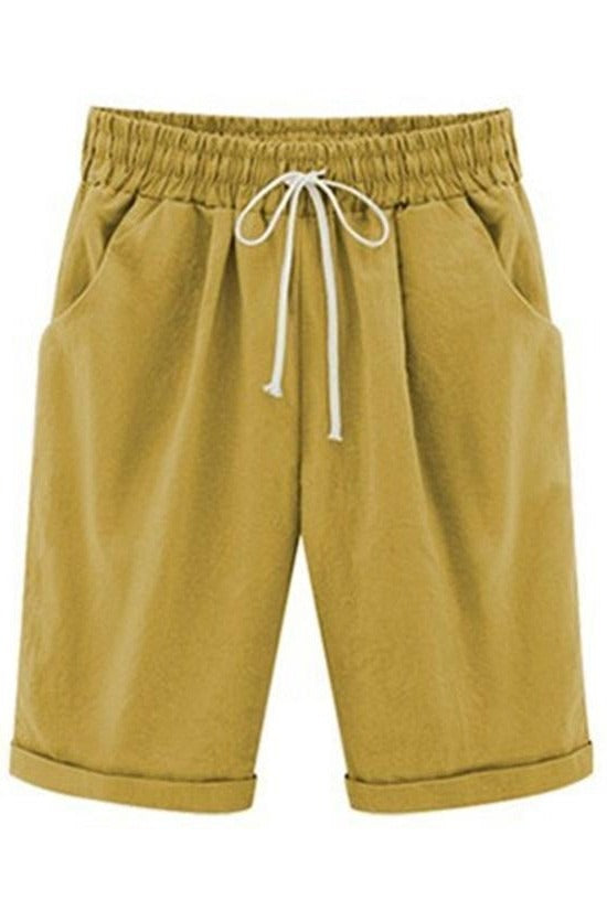 Daisy | Women’s Loose Fit Drawstring Pocket Shorts