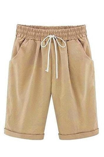Daisy | Women’s Loose Fit Drawstring Pocket Shorts