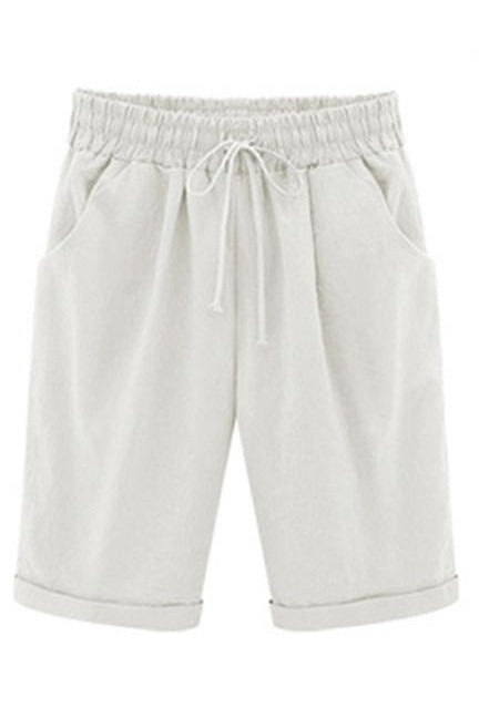 Daisy | Women’s Loose Fit Drawstring Pocket Shorts