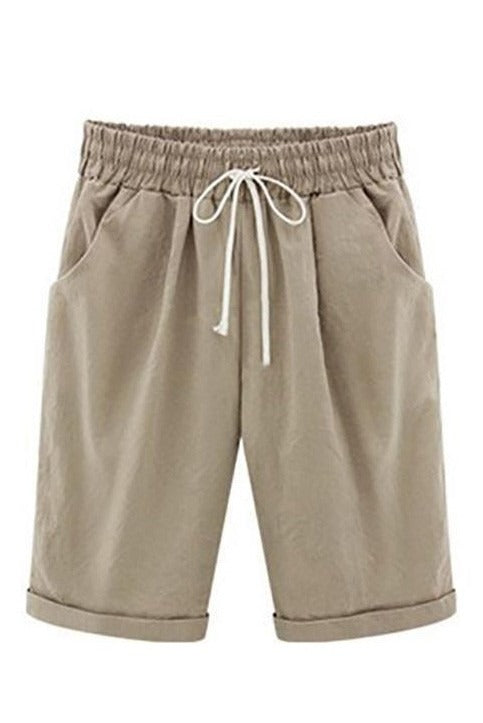 Daisy | Women’s Loose Fit Drawstring Pocket Shorts