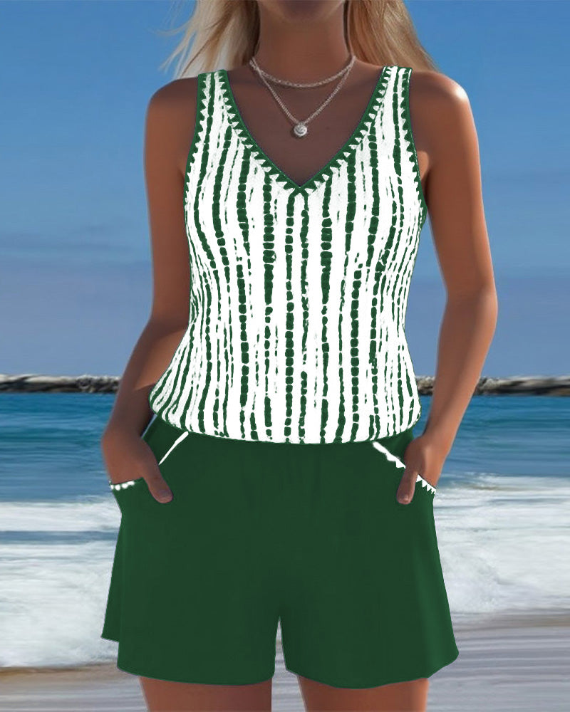 Danielle | Women’s Pocket Two-Piece Summer Swimsuit