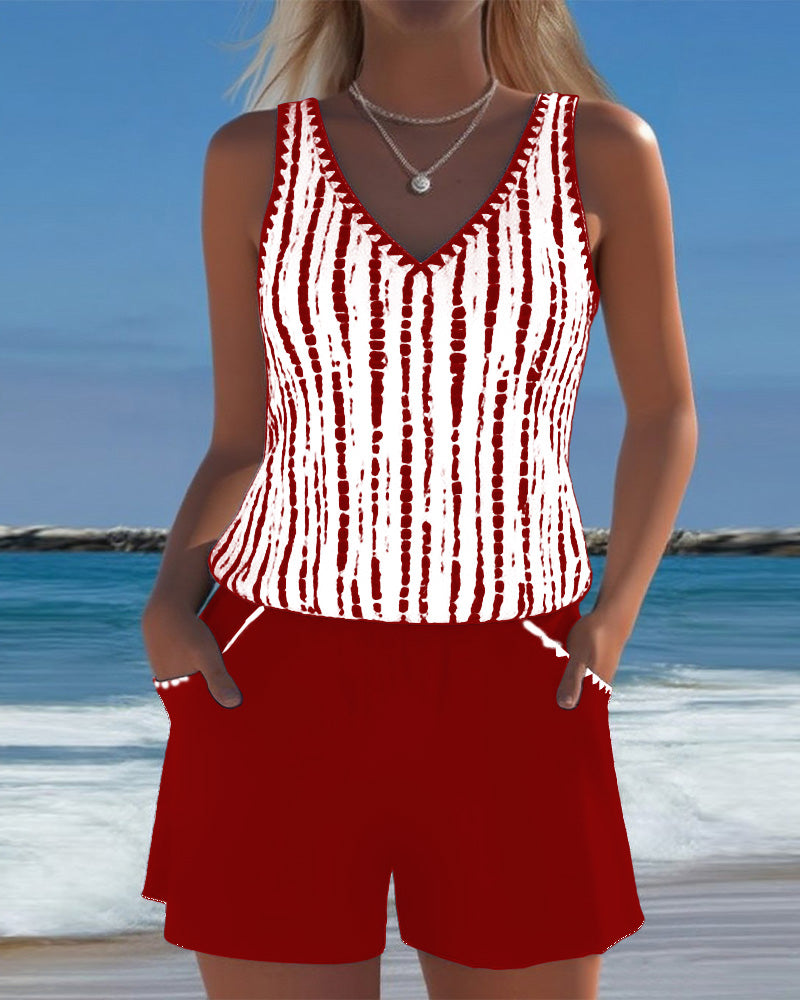 Danielle | Women’s Pocket Two-Piece Summer Swimsuit