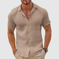 Darius | Men’s Turn Down Collar Short Sleeve Shirt