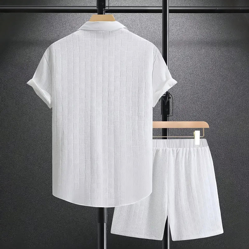 Darren | Men’s Short Sleeve Two Piece Matching Set