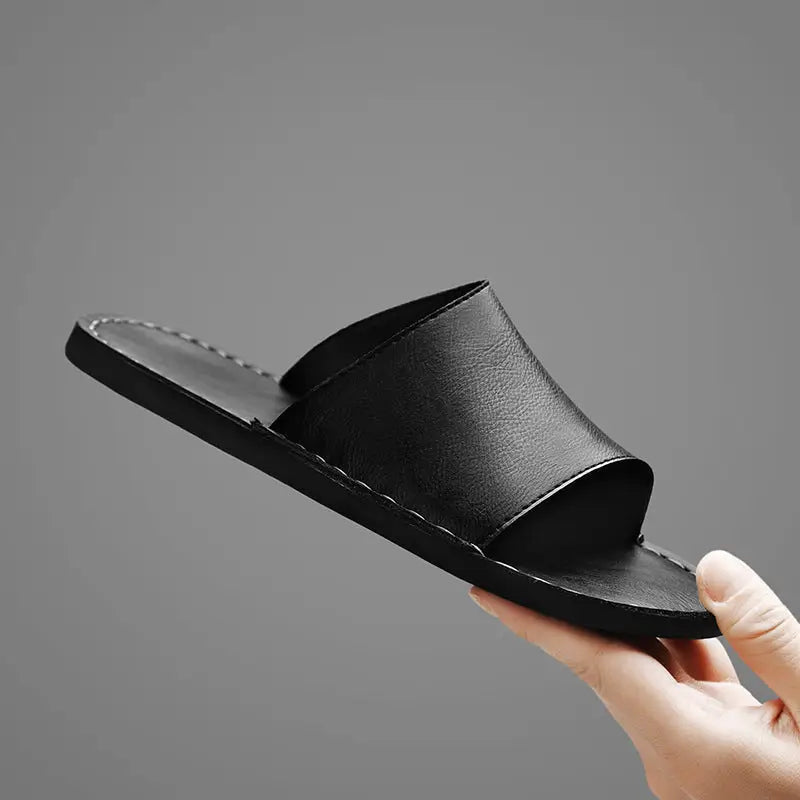 Dashiell | Men's Open Toe Slip-On Open Back Strappy Slippers