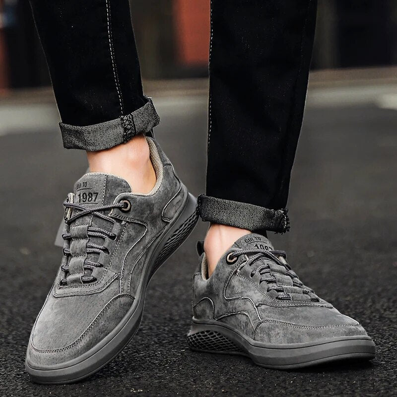 Desmond | Men’s Low Top Lace Up Sneakers
