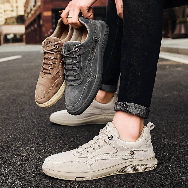 Desmond | Men’s Low Top Lace Up Sneakers