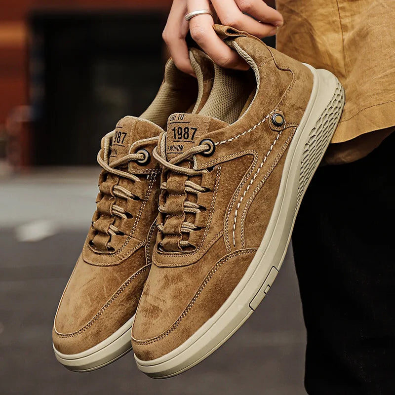 Desmond | Men’s Low Top Lace Up Sneakers