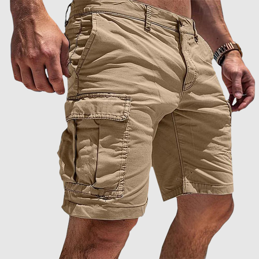 Duncan | Men's Knee-Length Cargo Pocket Shorts