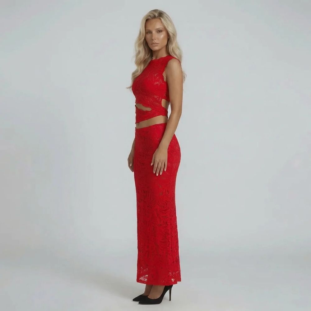 Eileen | Women’s Sleeveless Straight Fit Two Piece Set