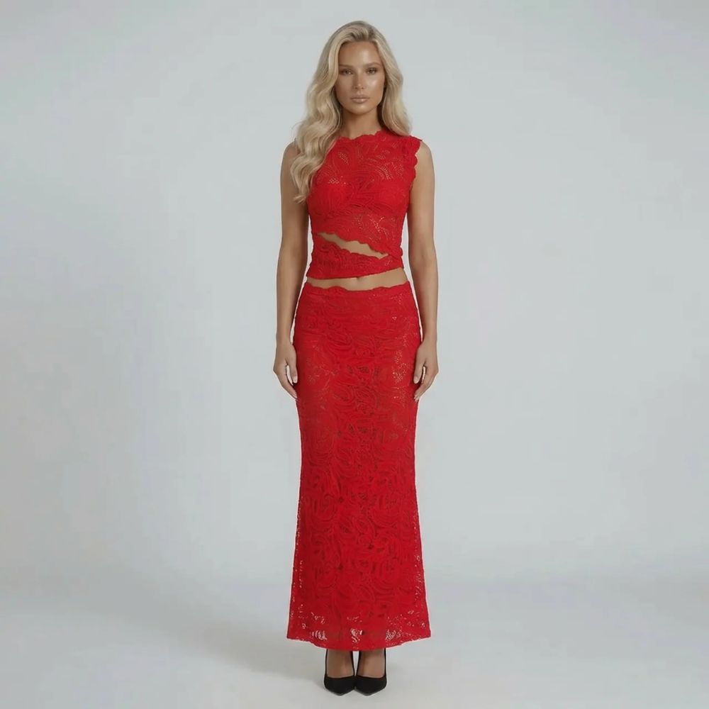 Eileen | Women’s Sleeveless Straight Fit Two Piece Set