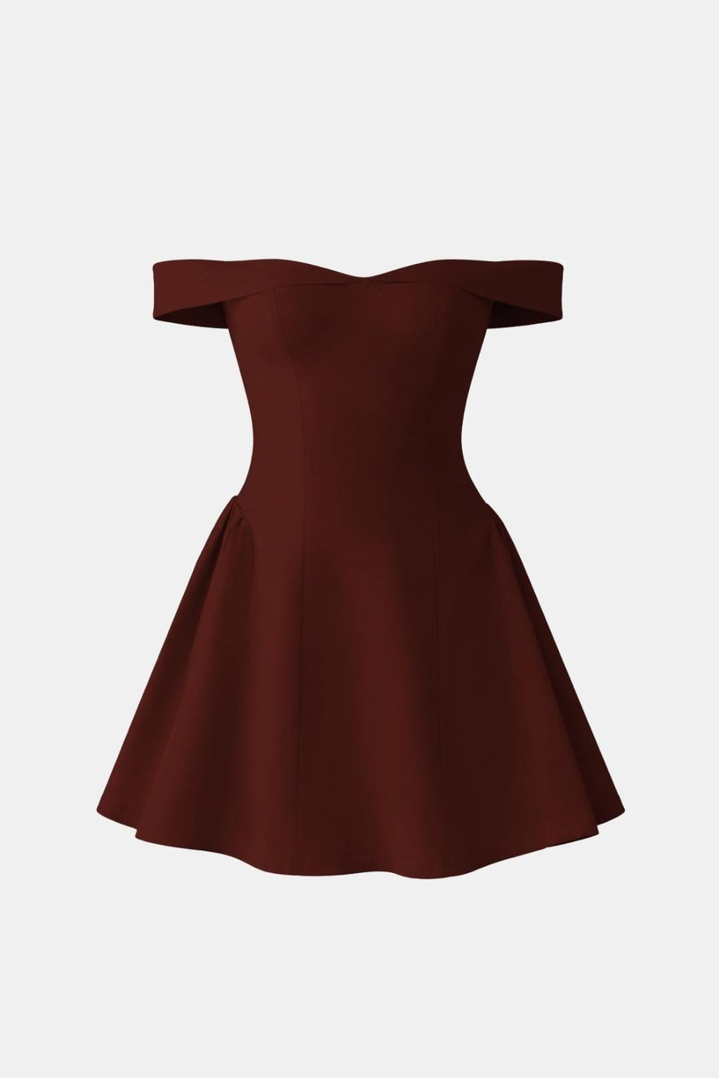 Ella | Women’s Off Shoulder Fitted Grad Party Mini Dress