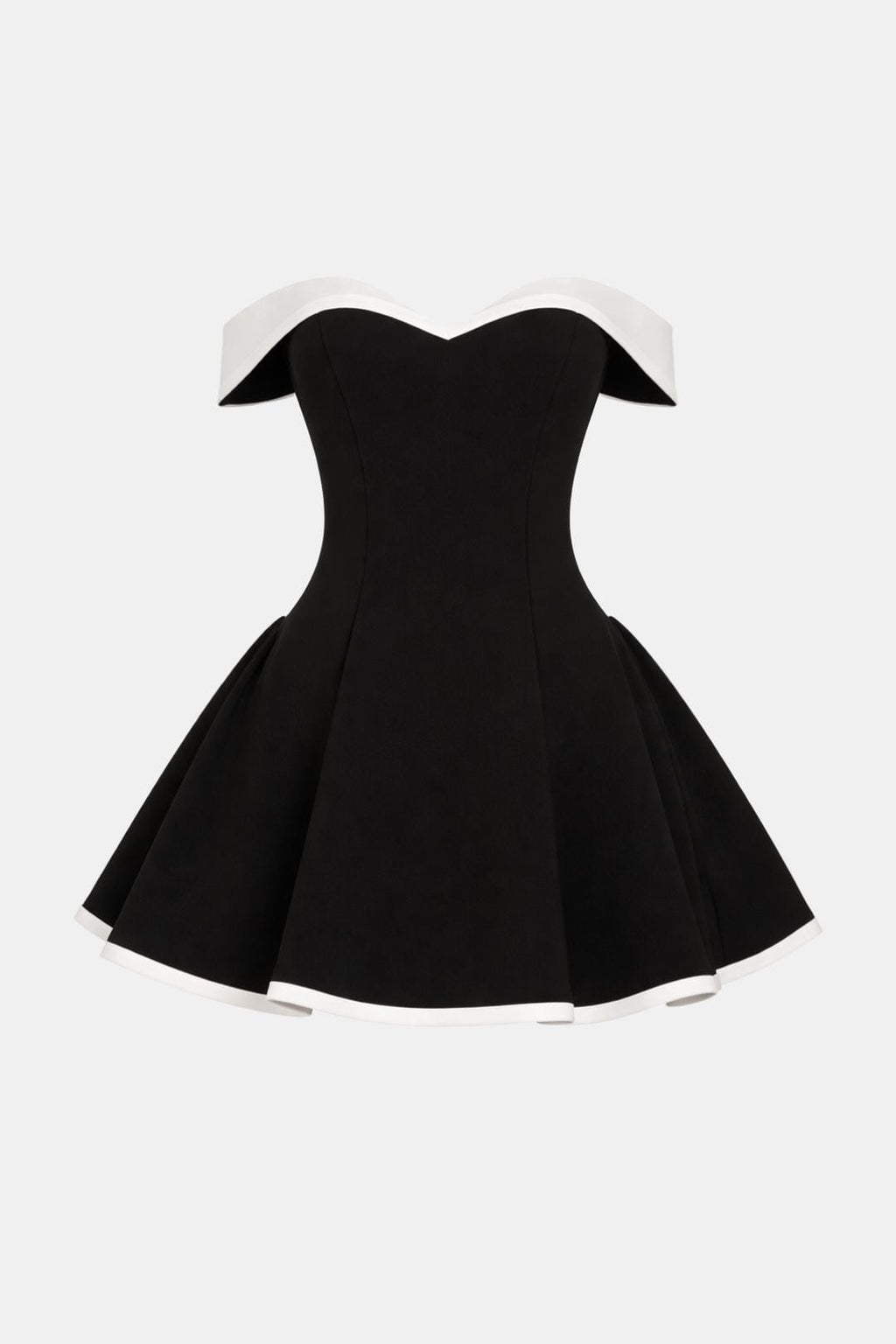 Ella | Women’s Off Shoulder Fitted Grad Party Mini Dress
