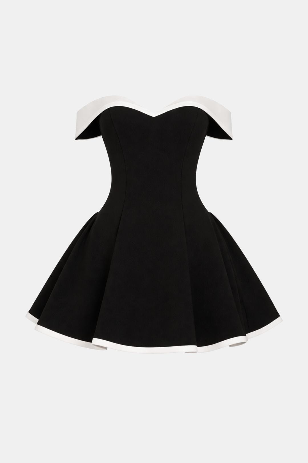 Ella | Women’s Off Shoulder Fitted Grad Party Mini Dress