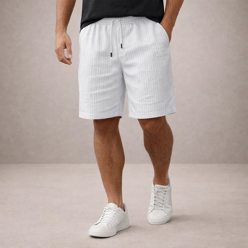 Ellsworth | Men's Pocket Pinstripe Drawstring Summer Shorts