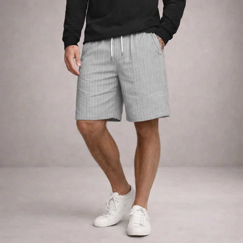 Ellsworth | Men's Pocket Pinstripe Drawstring Summer Shorts