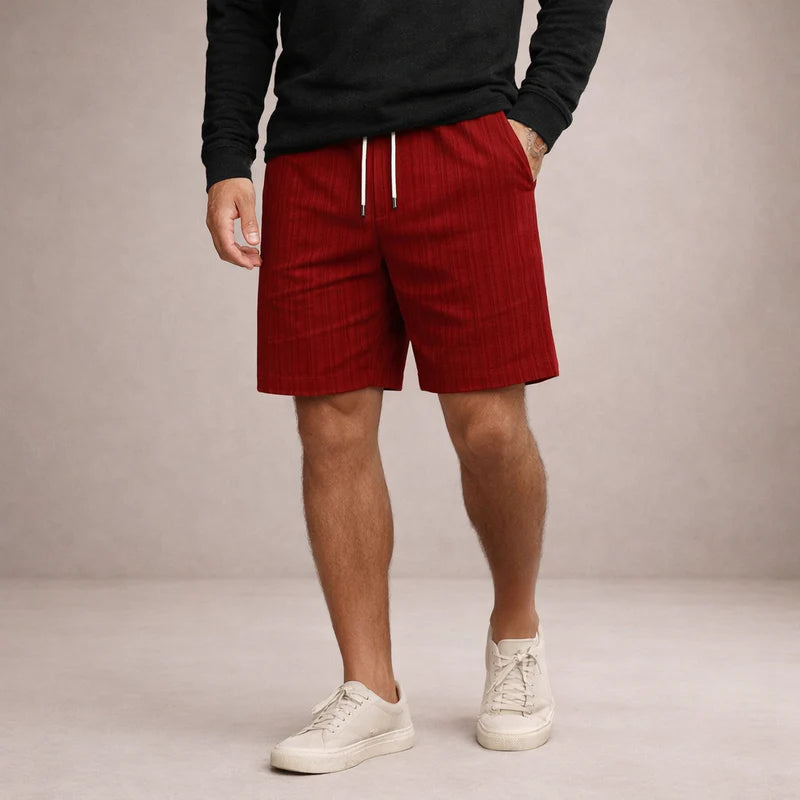 Ellsworth | Men's Pocket Pinstripe Drawstring Summer Shorts