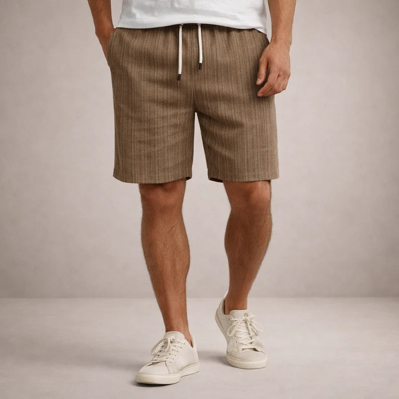Ellsworth | Men's Pocket Pinstripe Drawstring Summer Shorts