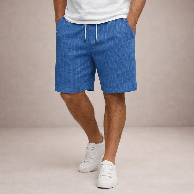 Ellsworth | Men's Pocket Pinstripe Drawstring Summer Shorts