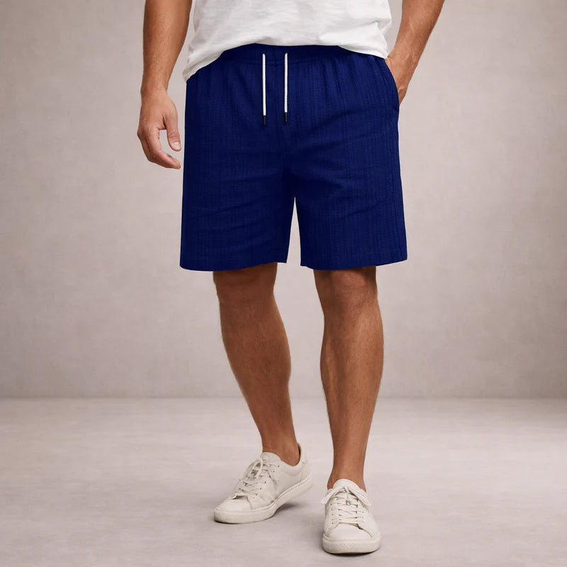 Ellsworth | Men's Pocket Pinstripe Drawstring Summer Shorts