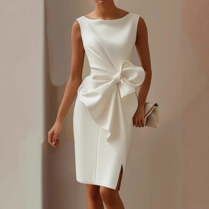 Emilia | Women’s Sleeveless Side Slit Wedding Guest Dress