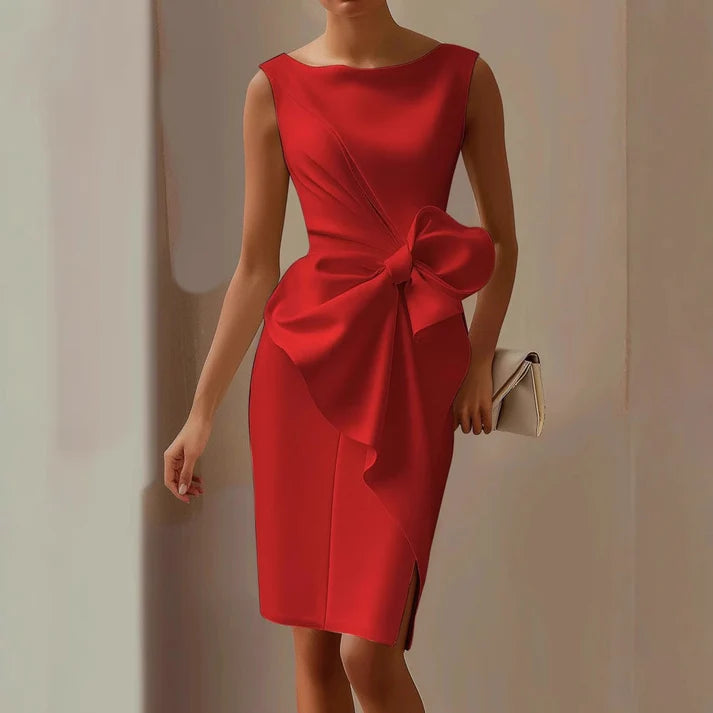 Emilia | Women’s Sleeveless Side Slit Wedding Guest Dress