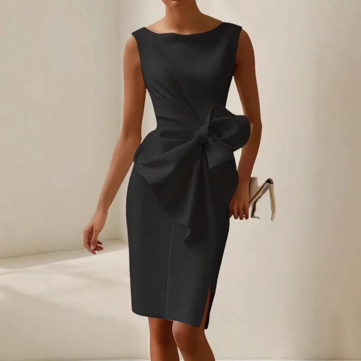 Emilia | Women’s Sleeveless Side Slit Wedding Guest Dress