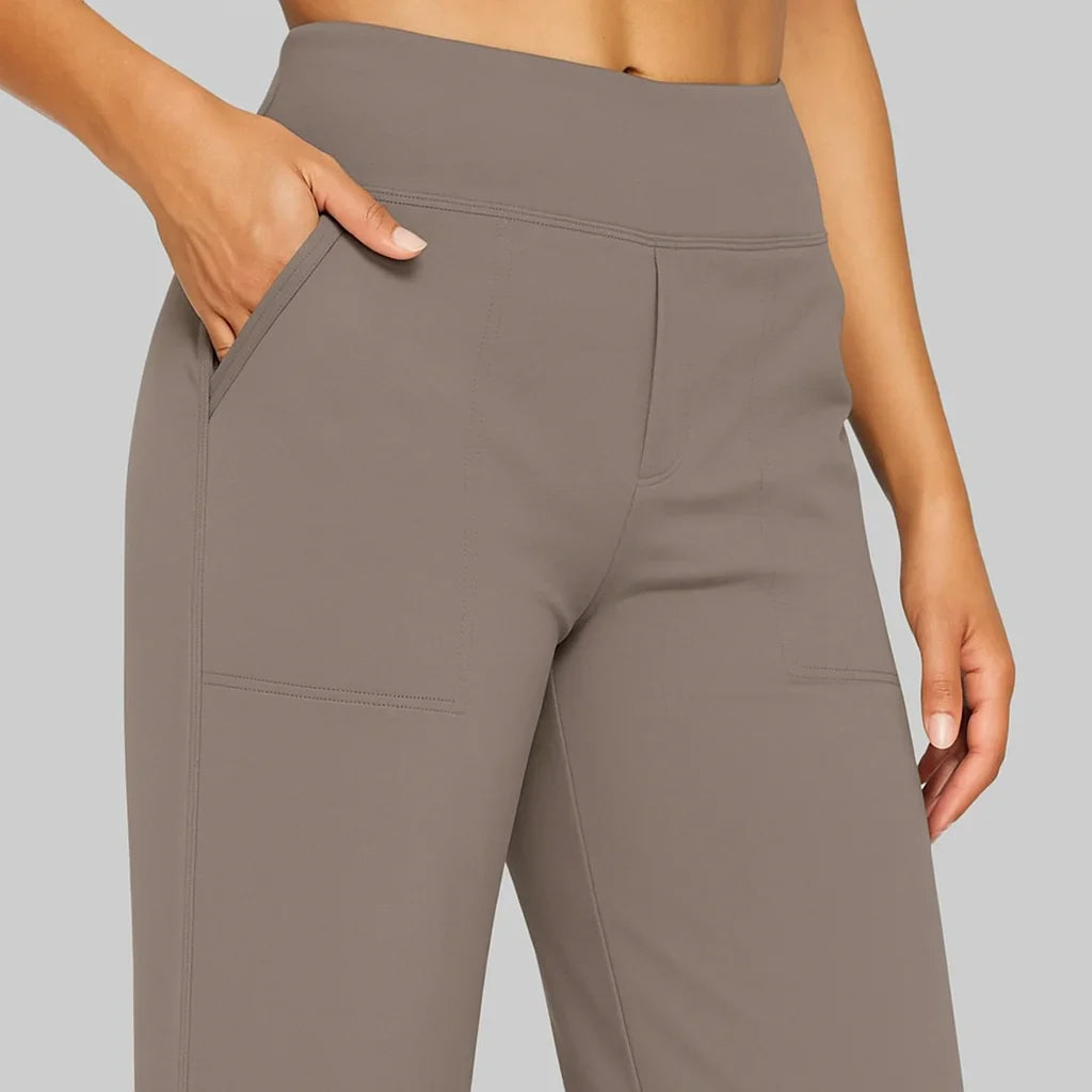 Emily | Women’s High Rise Tapered Stretch Dress Pants
