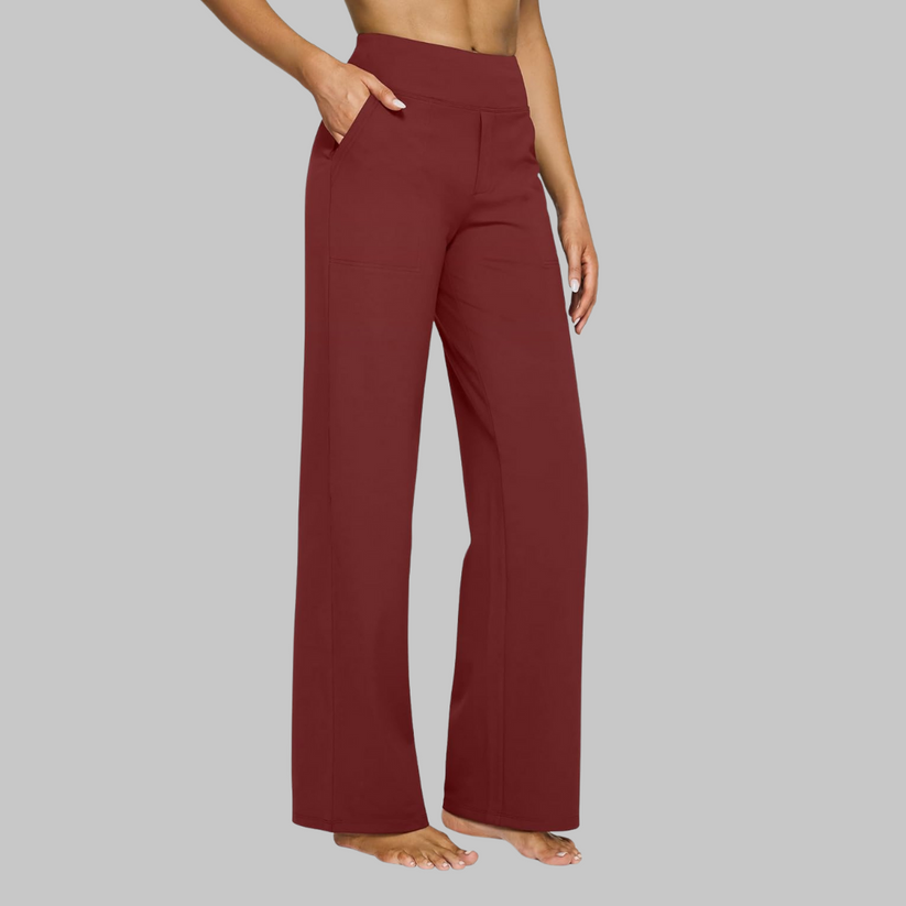 Emily | Women’s High Rise Tapered Stretch Dress Pants