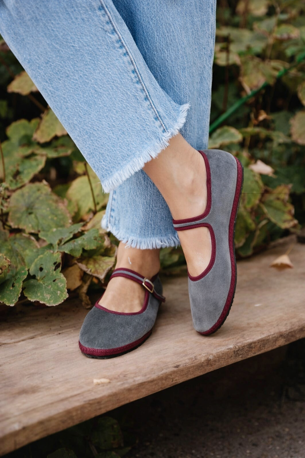 Fiona | Women's Slip On Round Toe Mary Jane Ballet Flats